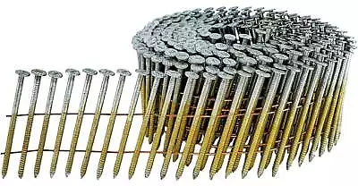 15 Degree Wire Weld Coil - Ring Shank Siding Fencing And Roofing Nails • $23.95