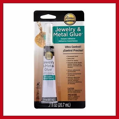 21709 Jewellery & Metal Glue For Stones Pearls Silver Bracelets Gems (.7 Ounce) • $5.29