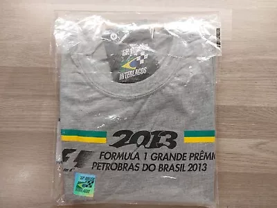 F1 Brazil Grand Prix 2013 T-Shirt Dirt Factory Official Product Size M • £9.99