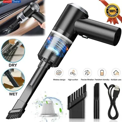$12.09 • Buy 120W Cordless Handheld Vacuum Cleaner Small Mini Portable Car Auto Home Wireless
