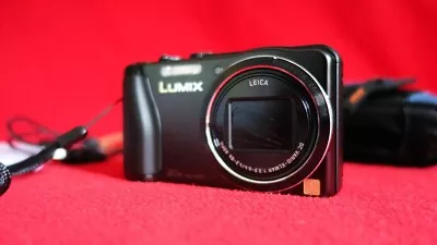 Panasonic LUMIX DMC-TZ35/ZS25 16.1MP Digital Camera - Black 32GB SD Lowepro Case • £87.50