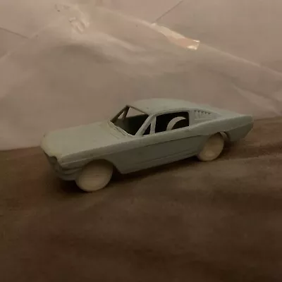 VTG F & F Mold And Die Works Plastic Car RARE Mustang Fastback • $4.99