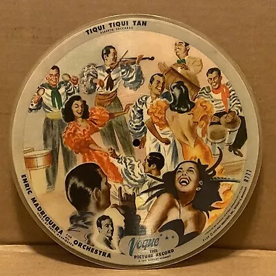 VOGUE PICTURE DISC 777 VG Enric Madriguera Tiqui Tan La Rhumba Tropical • $39.99