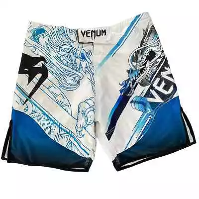 Venum MMA Fight Shorts - Men’s Medium - Lyoto Machida Tatsu King Dragon UFC BJJ • $49.99