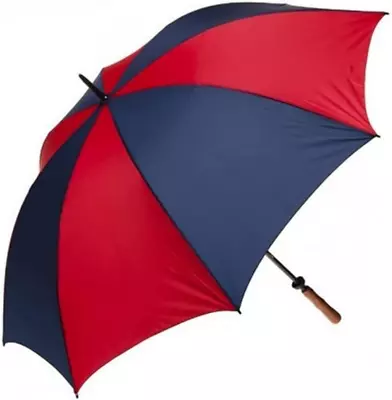 Clifton Traditional Golf With Wood Handle Navy Blue And Red • $63.95