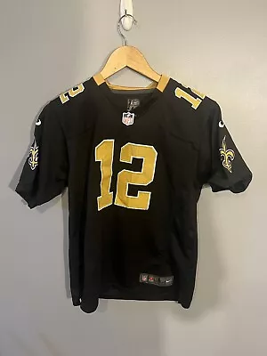 Vintage Marquese Colston New Orleans Saints Black Nike Youth L Jersey • $19.99