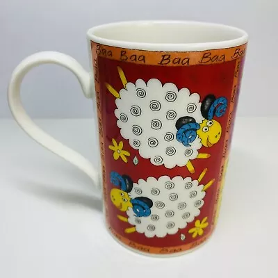 Dunoon Pottery Baa Baas Sheep Jane Brookshaw Mug • £10