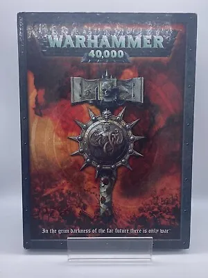 GW 40K - Warhammer 40000 Hardback Rulebook 2008 (5C) • £6.50