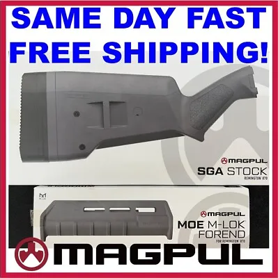 M-LOK Magpul For Remington 870 SGA Stock + Forend Combo GRAY MAG460 MAG496-GRY • $125