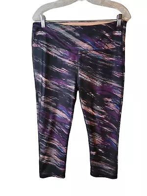 Marika Sport Size XL Women's Leggings Cropped Tummy Control Pants NWT • $22.49