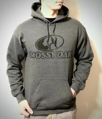 Mossy Oak Pullover Hoodie Gray  XXL • $19.50