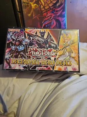 YuGiOh! Legendary Hero Decks :: 3 Unique 50-Cards Decks :: Brand New And Sealed! • £28