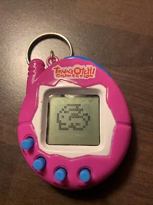 TAMOGOTCHI CONNECTION - Pink + Blue (Four Buttons) Vintage • £18