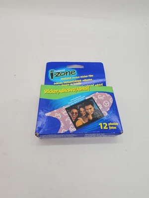 £14.61 • Buy NOS VTG Polaroid I-zone Pocket Sticker Film Instant Camera 12 Photo Exp 12/01