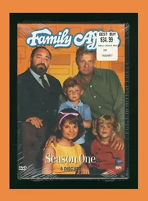 $15.99 • Buy Family Affair - Complete Season 1 DVD 5 Disc Set - NEW FACTORY SEALED! 