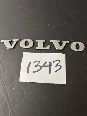 Volvo Emblem Badge Letters Lid Decal Logo Rear S40 S70 S80 V70 S60 OEM 1” TALL • $8.54