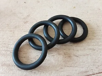 Meccano 4 X #155 Rubber Ring For 1  Pulley Original Pliable Black  • £1.75