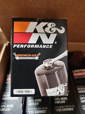 K&N Performance Oil Filter KN-198 For 03 - 21 Polaris And Victory Models • $15.95