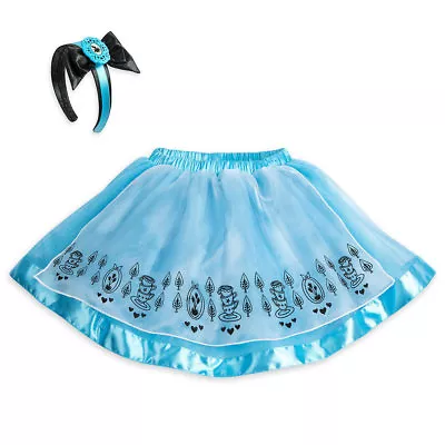 Disney Alice In Wonderland Tutu Set W/ Headband Tweens Size 7/8 9/10 11/12 13/14 • $26.95