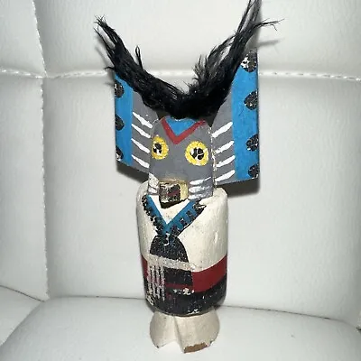 1960s ROUTE 66 New Mexico Owl KACHINA DOLL Hopi Fred Harvey Tourist  • $29.99