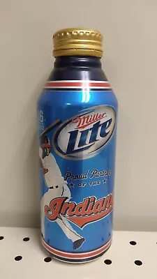 Miller Lite Cleveland Indians Aluminum Bottle • $2.99