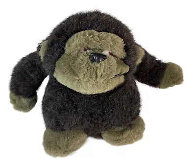 Kohkoh Trade Gorilla Ape Plush Dark Brown Stuffed Animal Toy Monkey Toy • $9.45