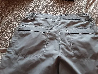 £15 • Buy Ladies Peter Storm Convertible Walking Trousers Size 10L