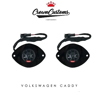 Vw Caddy Tweeter Upgrade Vibe 200 Watts Plug And Play Speaker Car Audio Mk3 Fit • $65.90