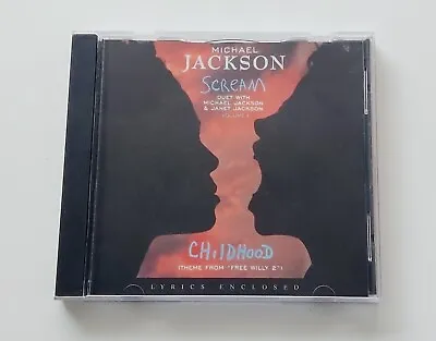 Michael Jackson - Scream - Duet With Janet Jackson VOLUME 1 Very Good Condition • $5.75