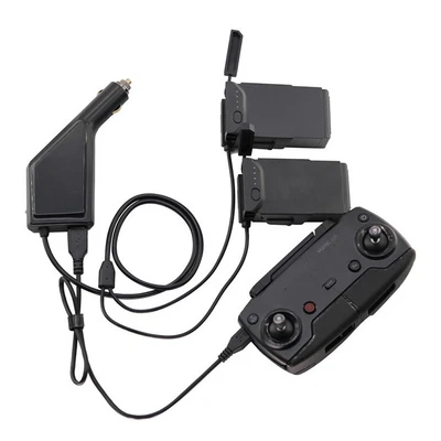 $49.38 • Buy 3in1 Car Charger Adapter For DJI Mavic Air Remote Control & Battery Charging