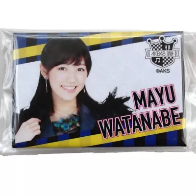 AKB48 CAFE & SHOP Mayu Watanabe Square Badge • $5.55