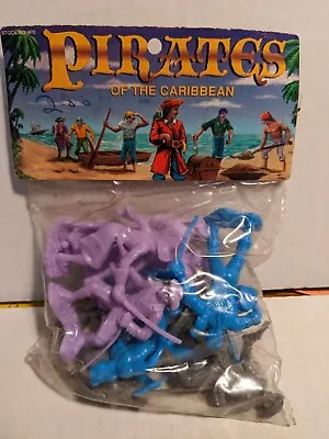 Marx Reissue 60MM Pirate Figures In The Bag 1980's/early '90's • $25