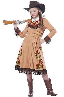 Western Cowgirl Annie Oakley Child Costume • $20.47