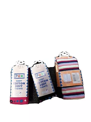 £31.25 • Buy Job Lot 25 Pairs Pex Assorted Tights 18-24 Mths 2-3 3-5 5-7  - Ideal For Resale