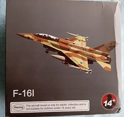 1:72 Israeli Air Force F-16I  Sufa  Unbranded Diecast Fighter Model • $45