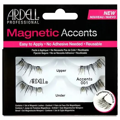 £12.50 • Buy Ardell Lashes Magnetic False Eyelashes - Accents 001