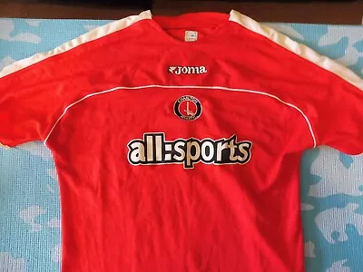 Charlton Athletic Home Shirt 2003-05 |  Joma AllSports Red | UK XL | See Details • £26