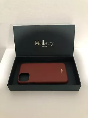 Mulberry IPhone 11 Pro Max Phone Case - Heavy Grain Leather • £35