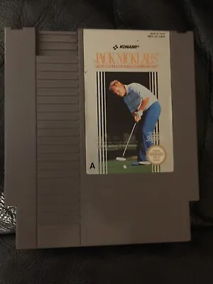 £9.99 • Buy Nintendo NES Jack Nicklaus Greatest 18 Holes - Cart Only - Collectable - PAL UK