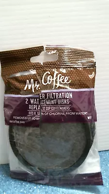 Mr. Coffee  2 Water Filtration Replacement Disks  (22494)  FS • $8