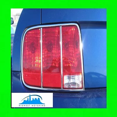 2005 2006 2007 2008 2009 Ford Mustang 6-piece Chrome Taillight Trim Moldings • $28.91