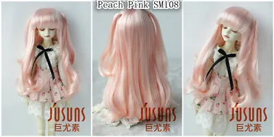 JD437 1/6 1/4 1/3 Curly BJD Wig YOSD MSD SD Top Doll Hair Wholesale Cheap Wigs • $24.39