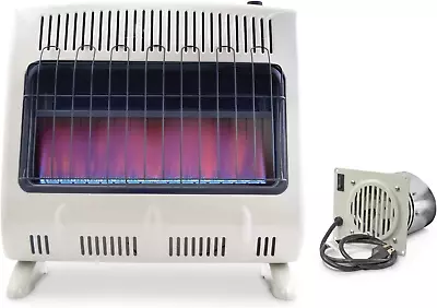 30000 BTU Propane Blue Flame Vent-Free Heater And Blower Fan • $351.99