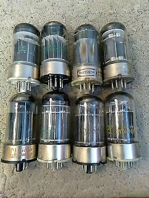 $15.99 • Buy 8957 Lot Of 8 RCA RAYTHEON SYLVANIA 6080 VACUUM TUBES 