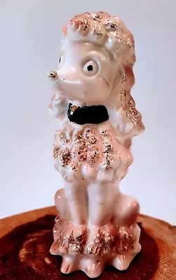 Betson Hand Tinted And Numbered Pink Ceramic Poodle 6  Tall. • $16