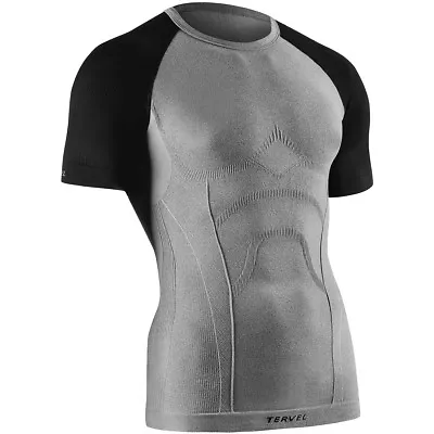 £28.95 • Buy Tervel Comfortline Shirt Mens Base Layer Gym Short Sleeve Fitness Top Melange