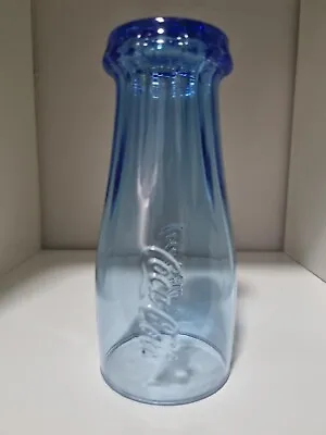 McDonald’s Coca Cola 2013 Upside Down Coke Bottle Glass Blue (GL4) • $10.98