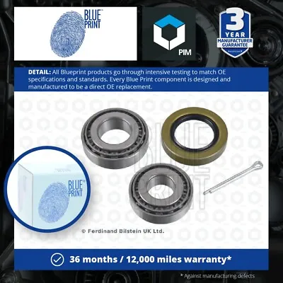 Wheel Bearing Kit Fits DAEWOO MATIZ 8 Rear 1998 On F8CV Blue Print 96316634 New • $15.46