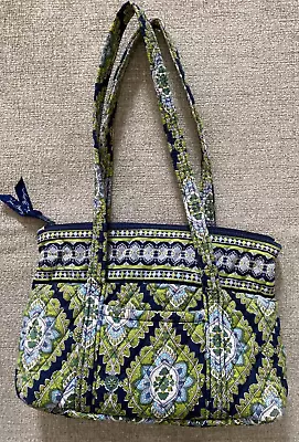 Vera Bradley Retired Cambridge Pattern 2 Strap Top Zip Close Handbag / Purse • $13