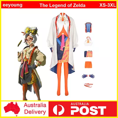 The Legend Of Zelda Tears Of The Kingdom Cosplay Purya Costume Halloween Outfits • $120.99